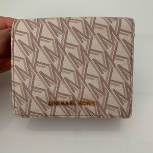 NEW Michael Kors Ballet Pink Wallet + Keychain